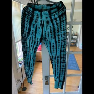 Mowgil Surf Blue and Black Tye Dye Surf Pants